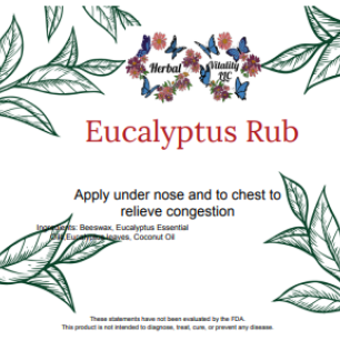 EUCALYPTUS RUB