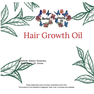 HAIR GROWTH OIL 2 OZ